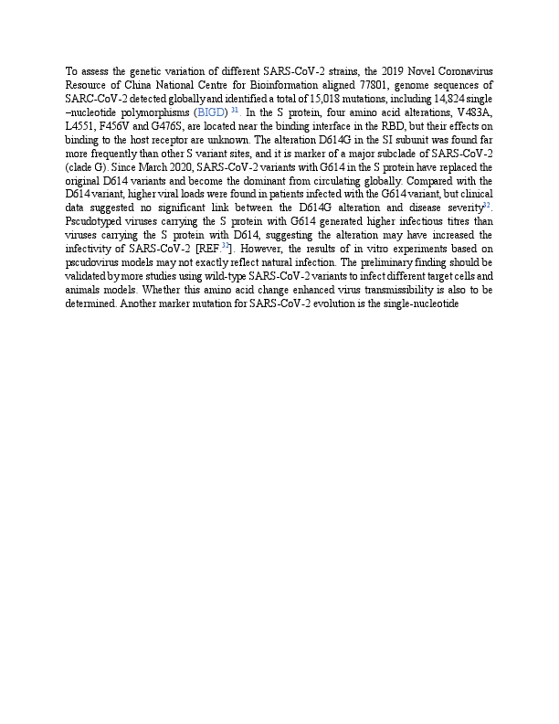 To assess the genetic variation of different SARS.pdf