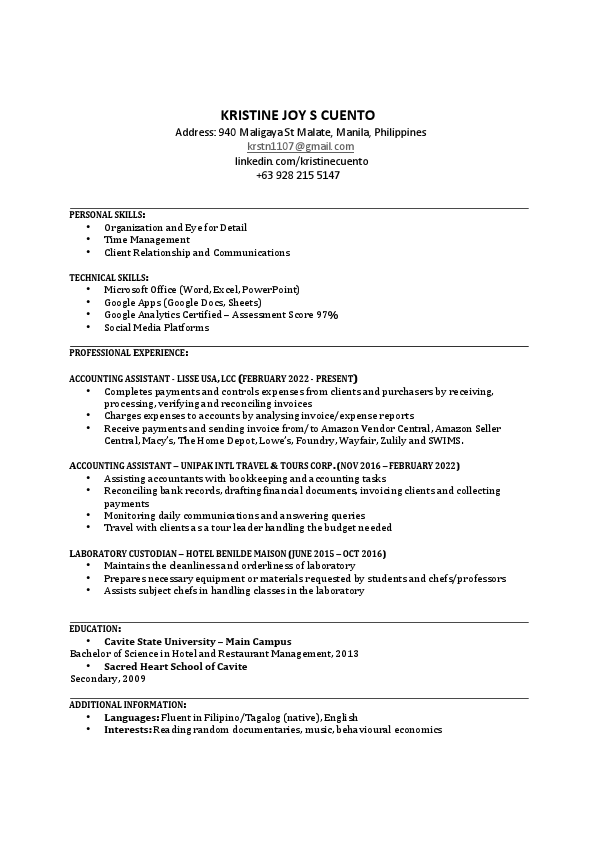 Curriculum Vitae - Cuento, Kristine Joy.pdf