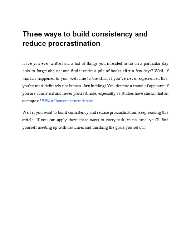 Three ways to build consistency and reduce procrastination.pdf