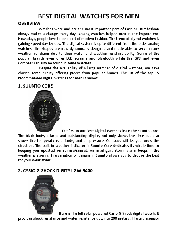 Best Digital Watches for Men.pdf