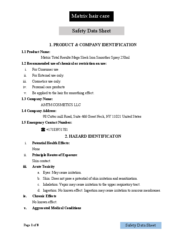 Matrix Total Results Mega Sleek Iron Smoother Spray 250ml.pdf