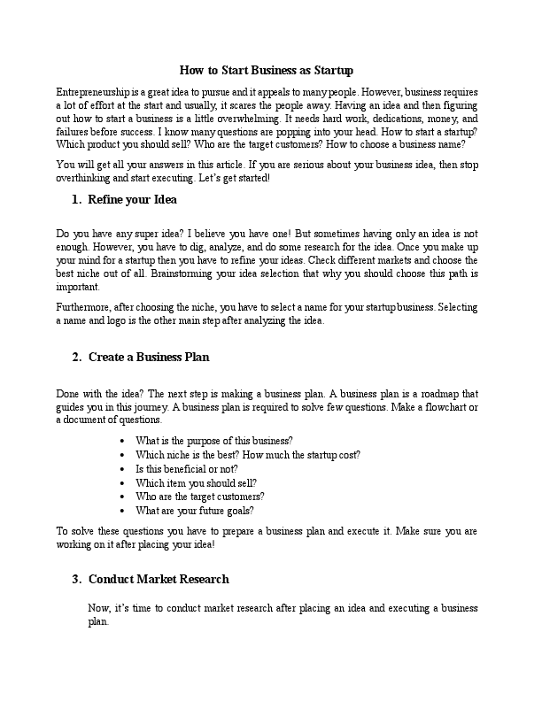 How to start Business as startupp.pdf