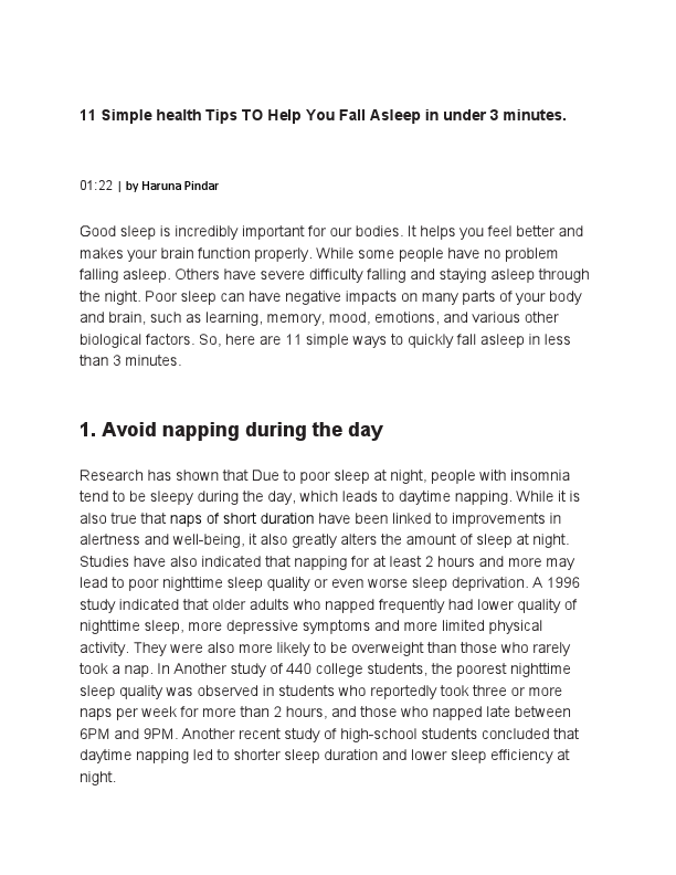11 Simple health Tips To Help You Fall Asleep in under 3 minut.pdf