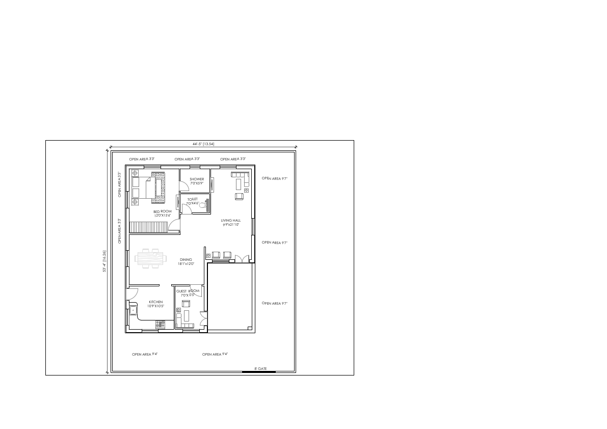 House plan 2d - 1-Layout2.pdf