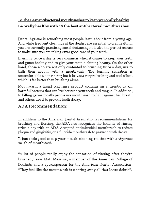 10 Best Mouthwashes In 2021 To Clean And Protect Teeth ....pdf