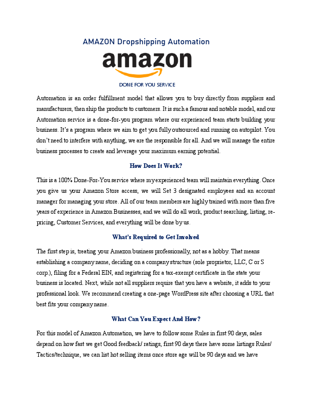 AMAZON Dropshipping Automation.pdf
