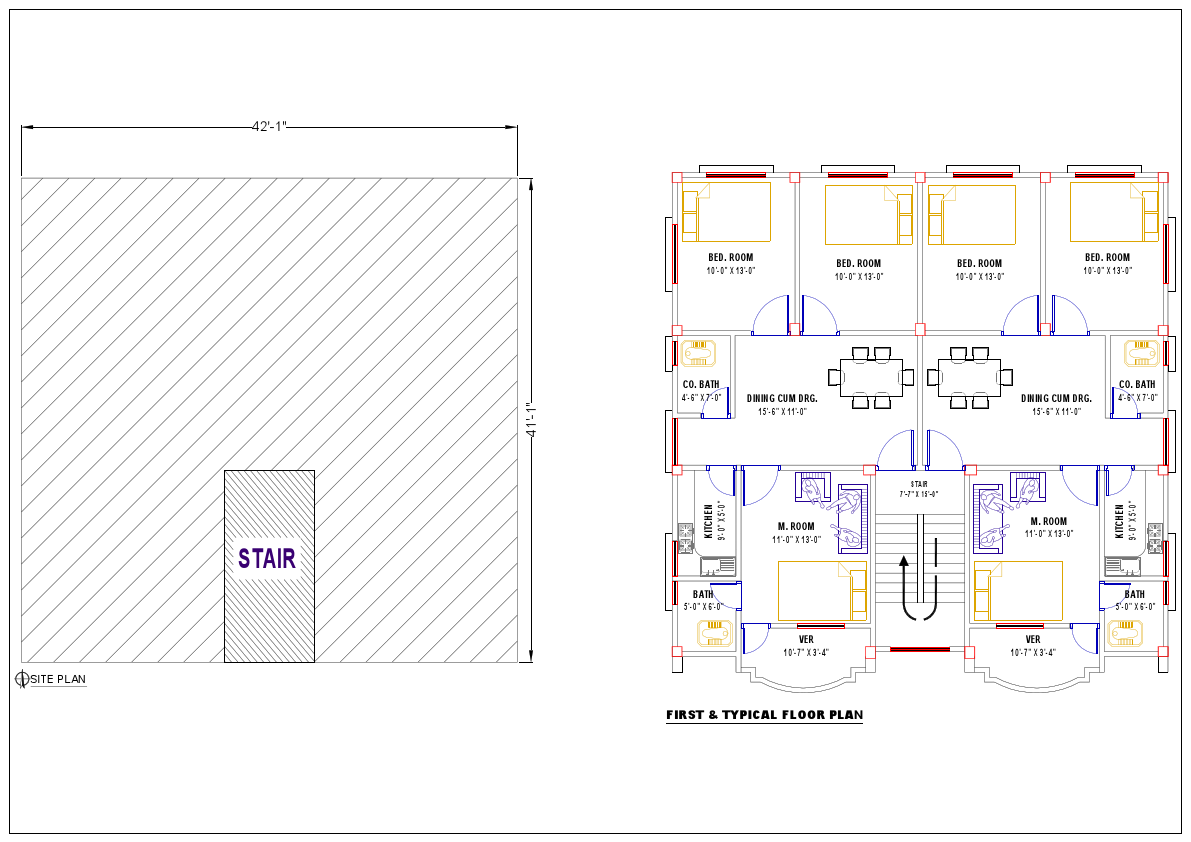 Detailed 2D Plans, Sections & Elevations for Residential, Commercial & Renovation Projects.pdf