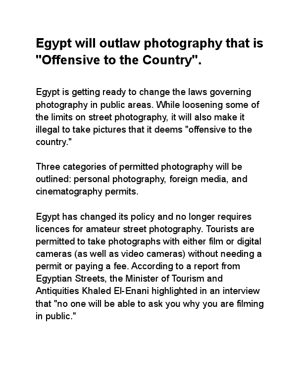 Egypt will outlaw photography that is _Offensive to the Country_.pdf