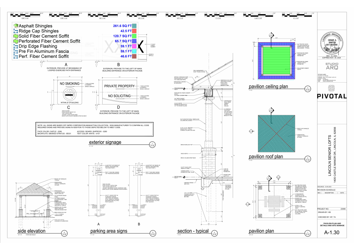 Markups Lincoln Senior Flats 1405 Castle Manor Dr., Lincoln, IL 62656.pdf