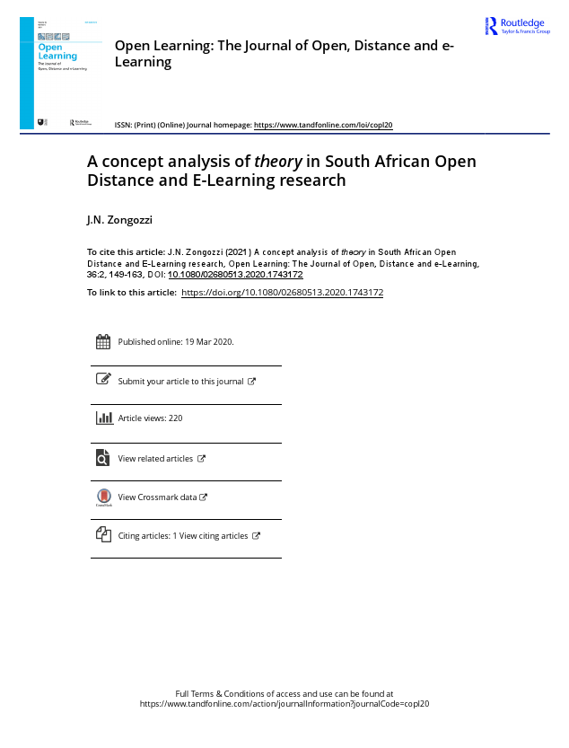 A concept analysis of theory in South African Open Distance and E Learning research.pdf