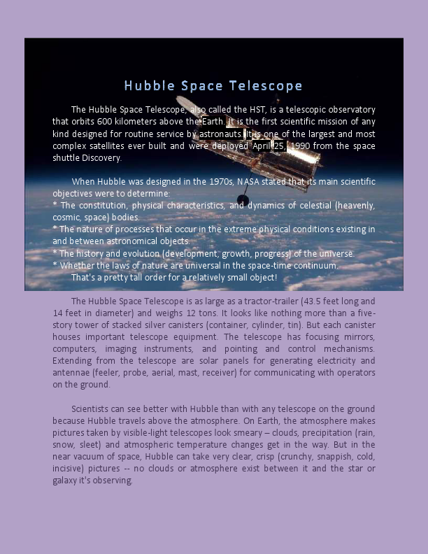 Hubble Space Telescope.pdf