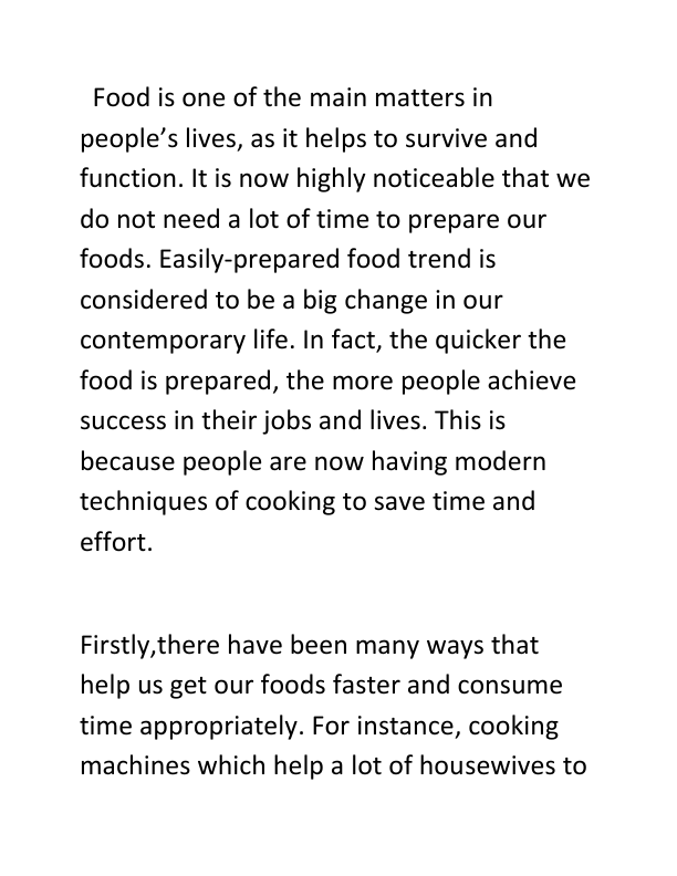 food has become easier to prepare.pdf