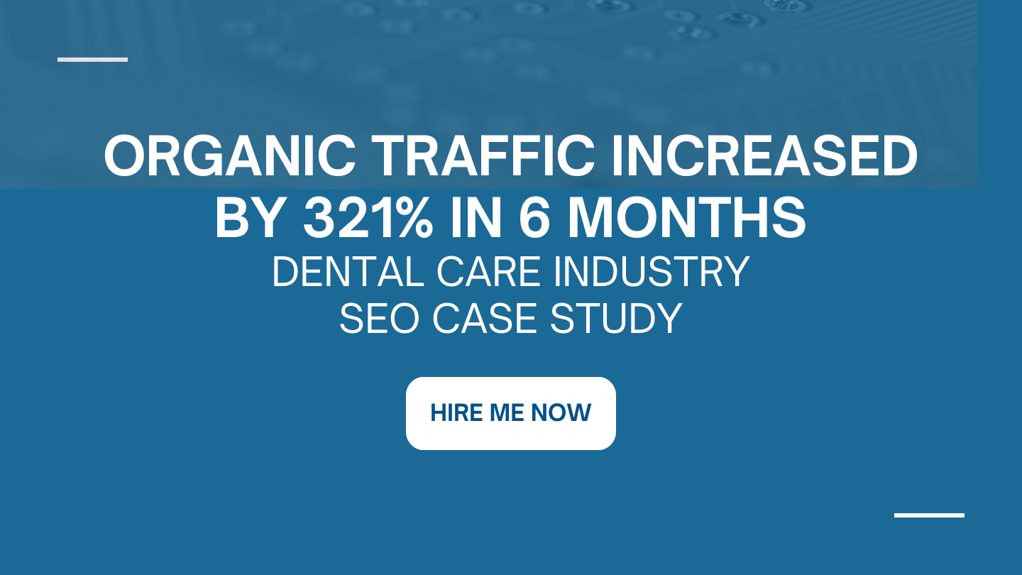 Dental Care Industry SEO Case Study.pdf
