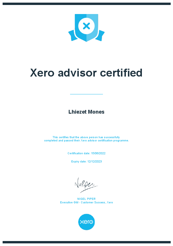 Xero Advisor Cert - Lhiezet M..pdf