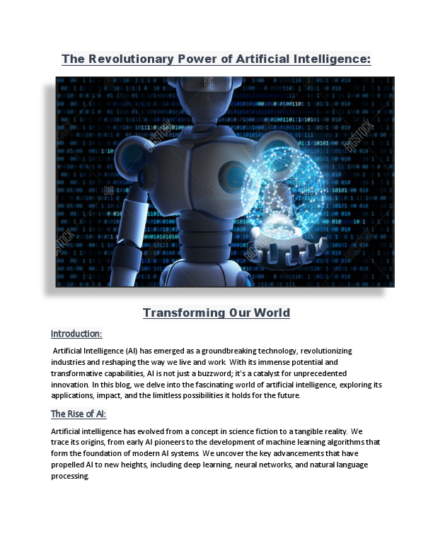 The Revolutionary Power of Artificial Intelligence.pdf