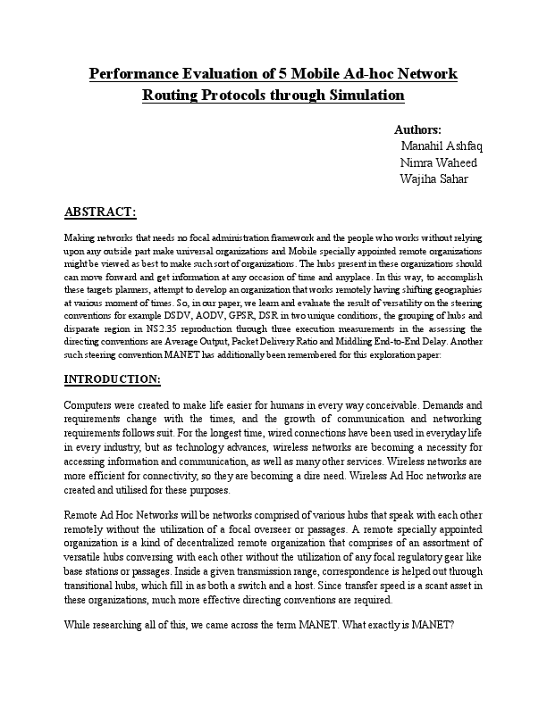 Performance Evaluation of 5 Mobile Ad-hoc Network Routing Protocols through Simulation.pdf