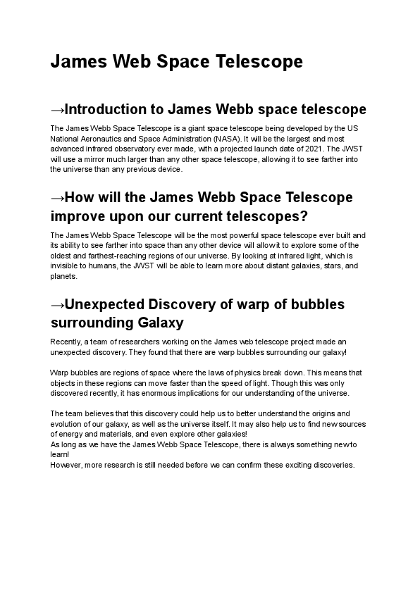 James Web Space Telescope2.pdf