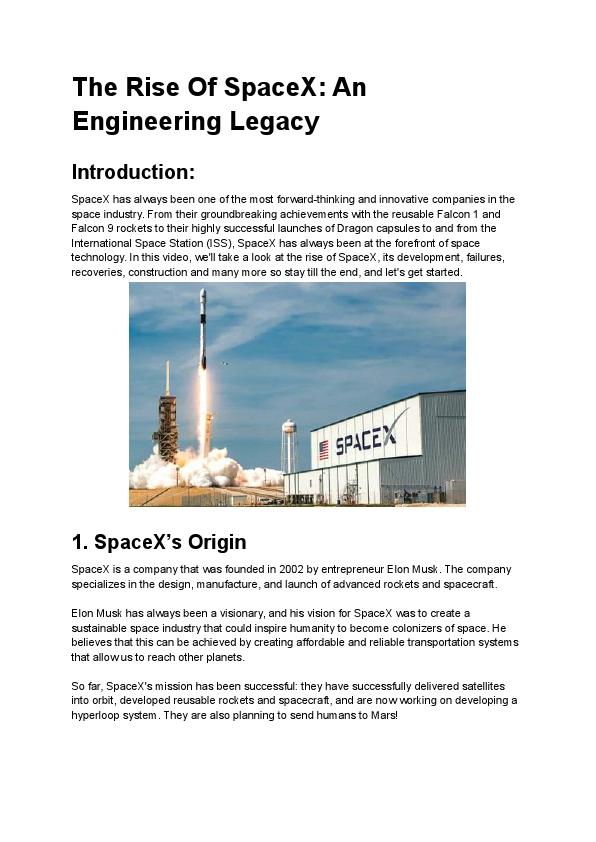 The Rise Of SpaceX_ An Engineering Legacy.pdf