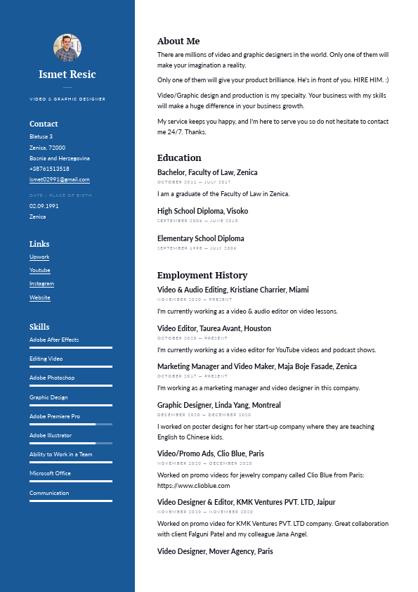 Ismet Resic - CV.pdf