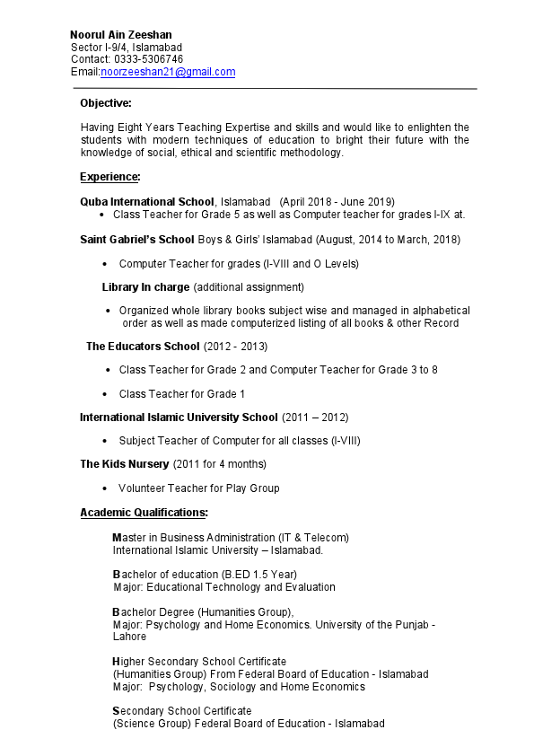 CV - Noor Noor-ul-Ain - Copy.pdf