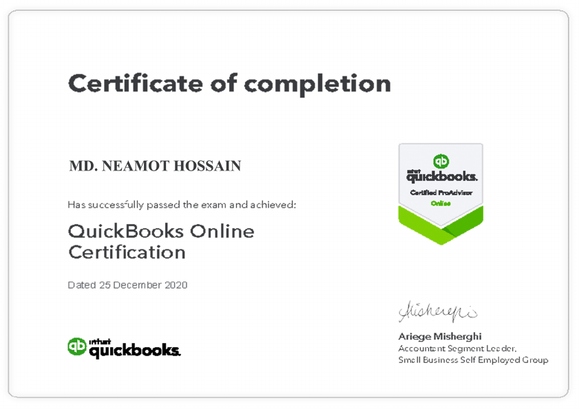 Quickbooks Certificate-Neamot Hossain.PDF