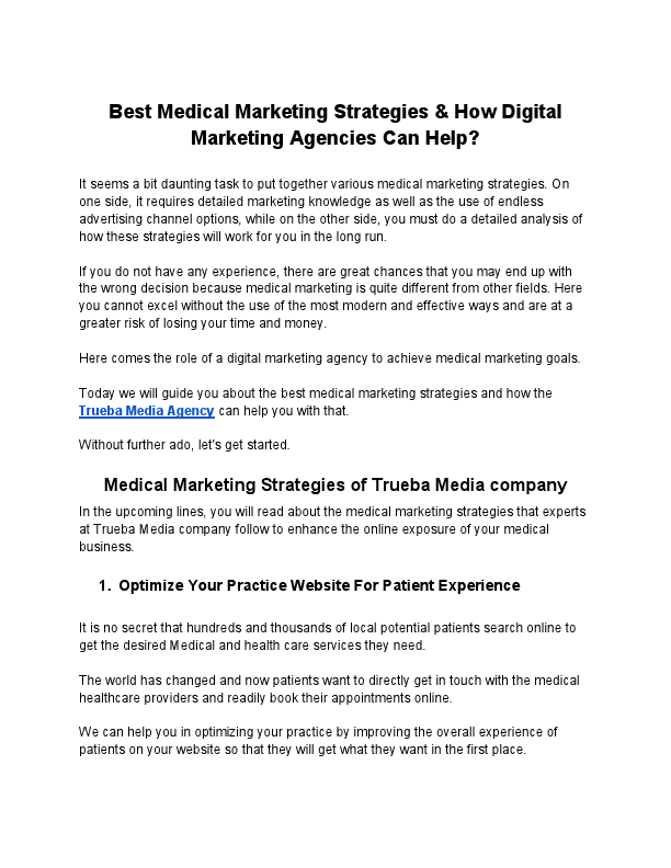 Best Medical Marketing Strategies & How Digital Marketing Agencies Can Help.pdf