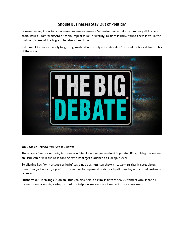 Should Businesses Stay Out of Politics.pdf