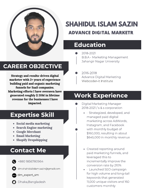shahidul islam , professional cv.pdf