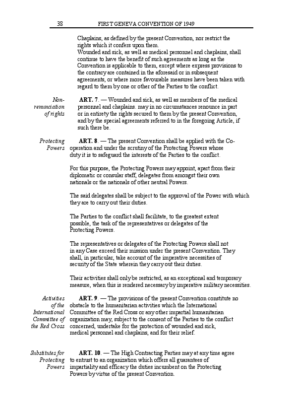 FIRST GENEVA CONVENTION OF 1949 PAGE 38.pdf