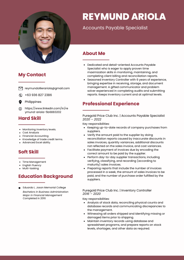 CV -  Ariola, Reymund.pdf