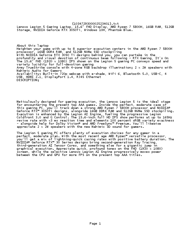 Best Gaming Laptop, Lenovo Legion 5 Gaming Laptop.pdf