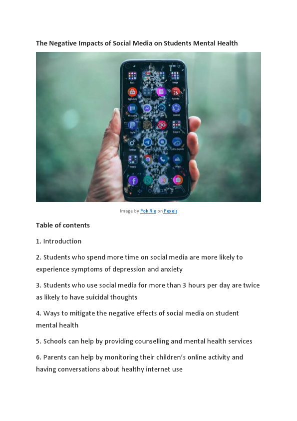 The Negative Impacts of Social Media on Students Mental Health 1.pdf