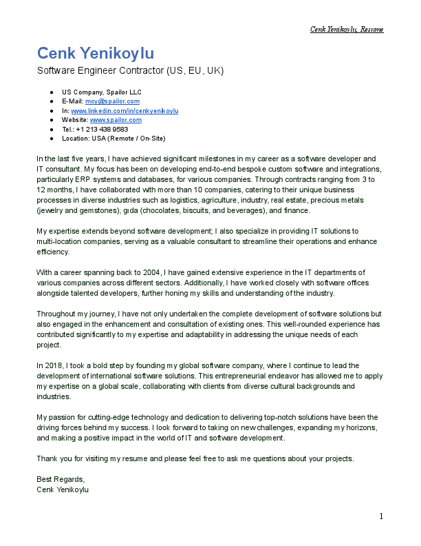 CV_Resume_Software_Engineer_Contractor_Cenk_Yenikoylu.pdf