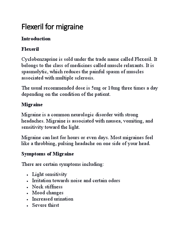 Flexeril for migraine.pdf