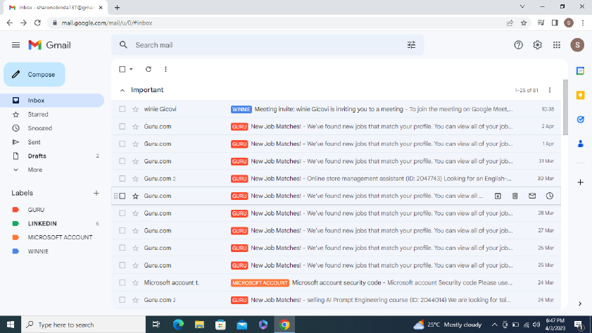 Email management template.pdf