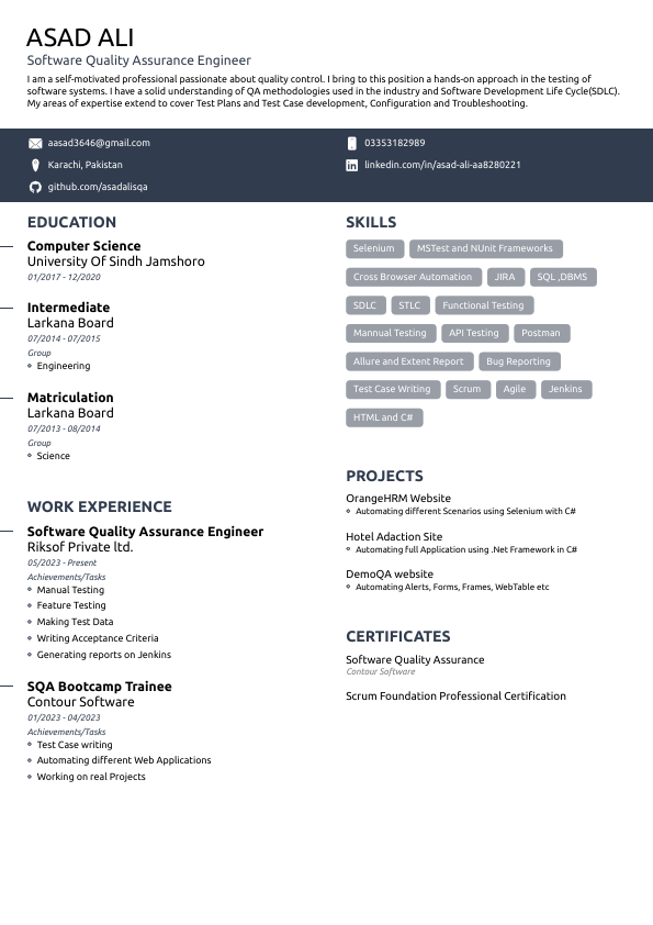 Asad Ali SQA CV.pdf