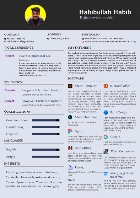 Habibullah Habib resume.pdf