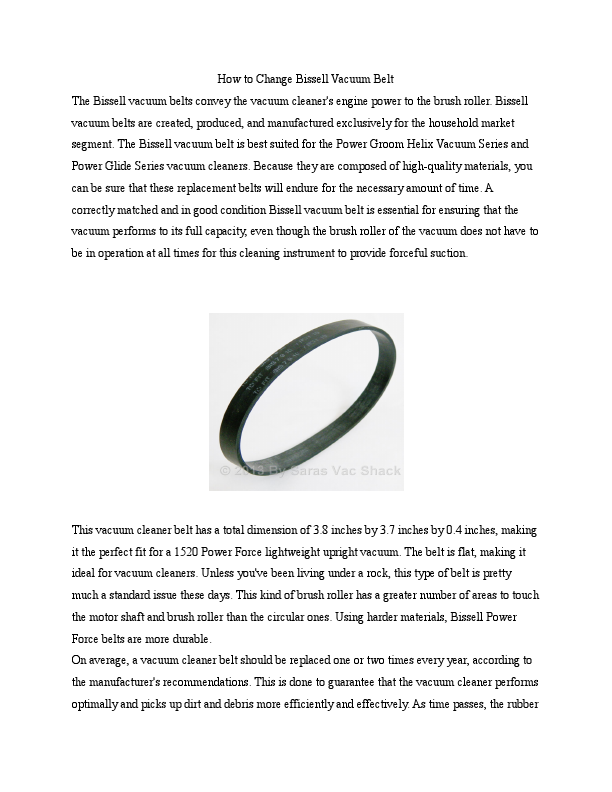 How to Change Bissell Vacuum Belt.docx.pdf