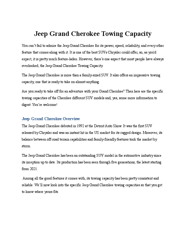 Jeep Grand Cherokee Towing Capacity.pdf