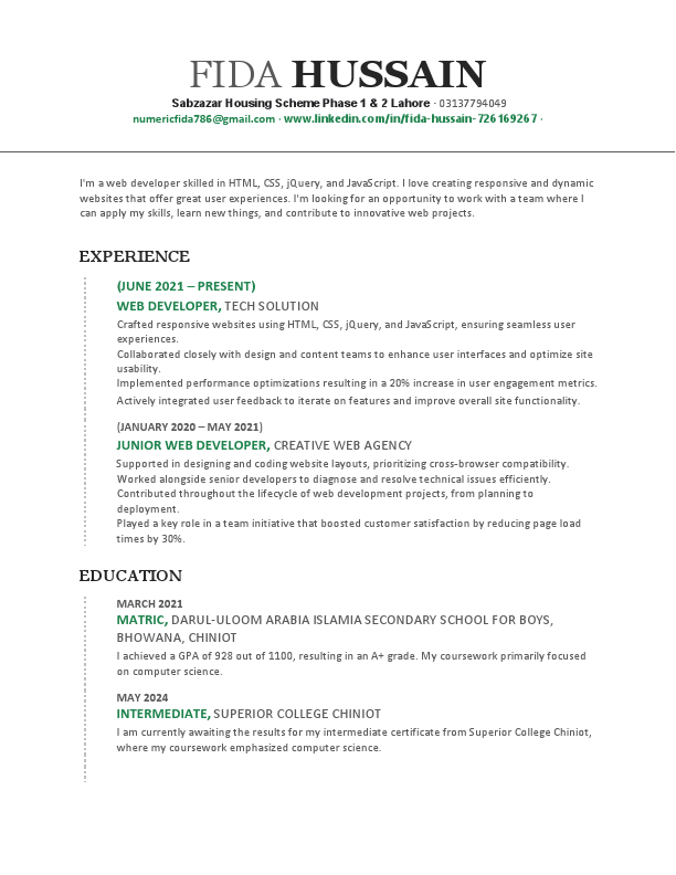 Fida Hussain cv.pdf