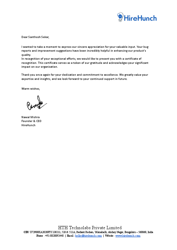 Certificate of Recognition from HireHunch.pdf