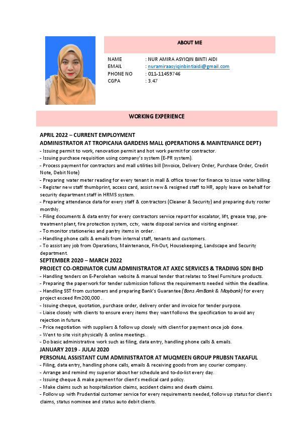 resume - nur amira asyiqin.pdf