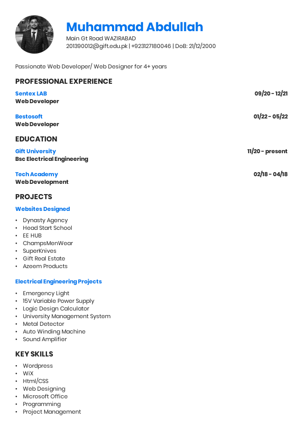 Muhammad Abdullah - Resume.pdf