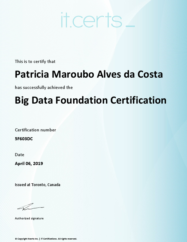 Big Data Foundation Certification Patricia Maroubo Alves da Costa.pdf
