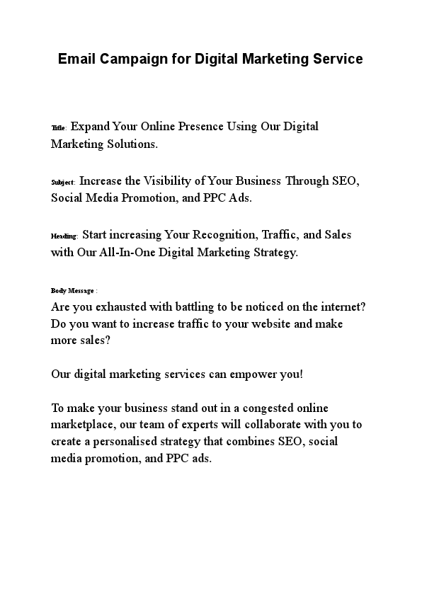 Email Campaign for Digital Marketing Service.pdf