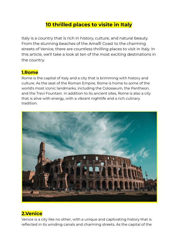 10 thrilled places to visite in Italy.pdf