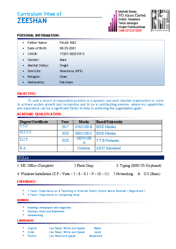 Zeeshan CV.pdf