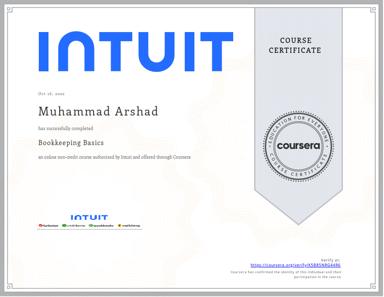 Muhammad Arshad Certificate Quik Book.pdf