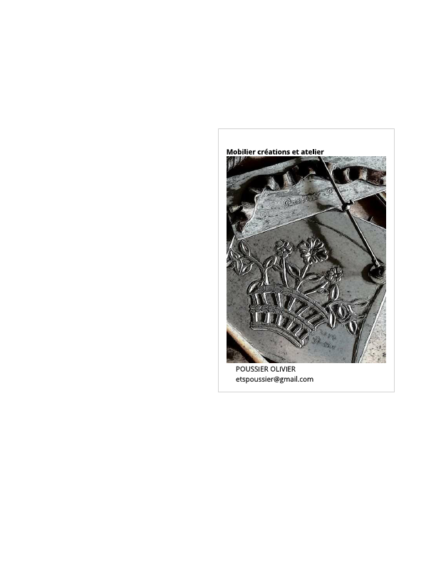 Photos Mobilier Restauration création POUSSIER olivier.pdf