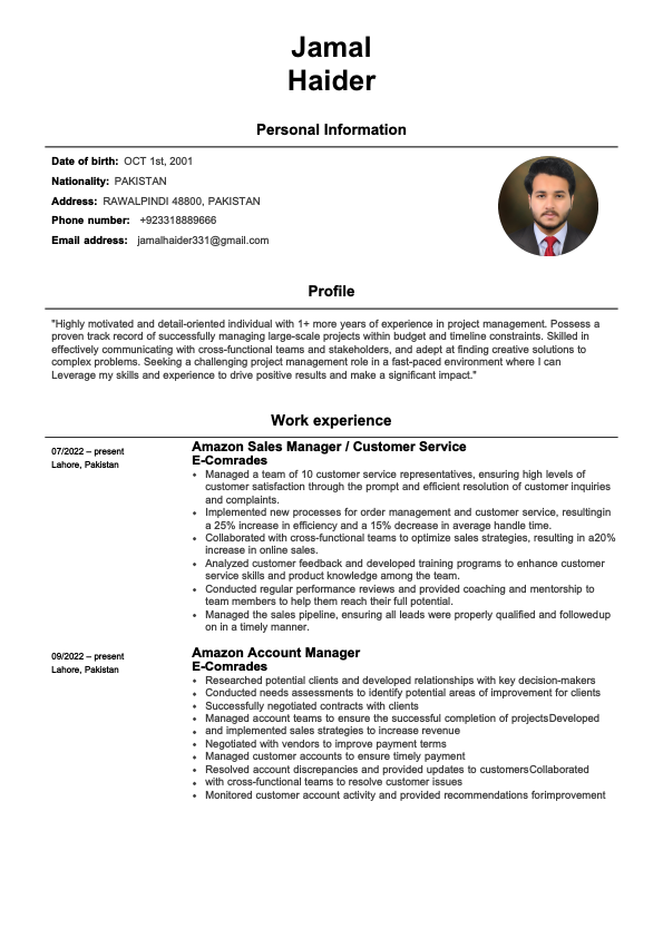 Jamal Haider AMAZON OFFICIAL CV.pdf